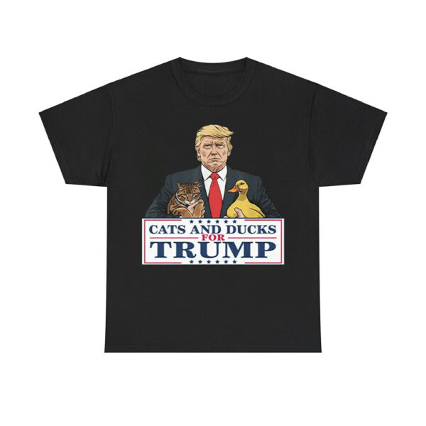 Cats And Ducks For Trump Shirt