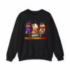 Coffee Costume Halloween Thanksgiving Christmas Happy Hallothanksmas Simple Sweatshirt