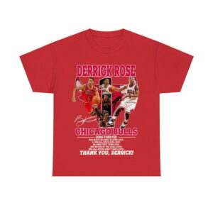 Derrick Rose Bulls 2008-Forever Thank You Shirt