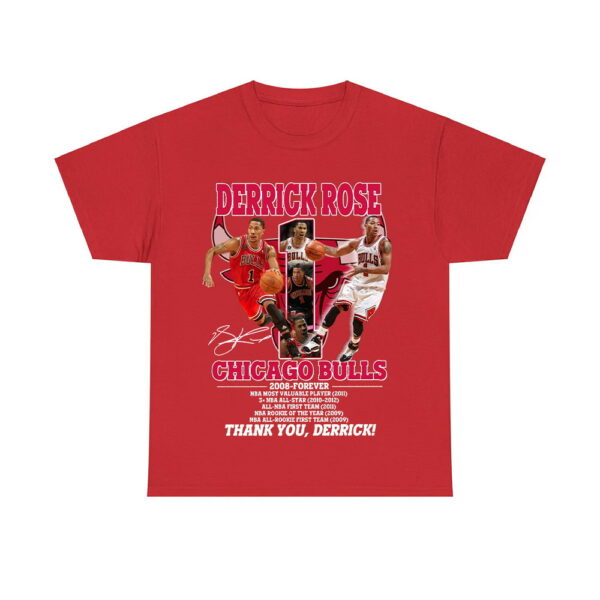 Derrick Rose Bulls 2008-Forever Thank You Shirt