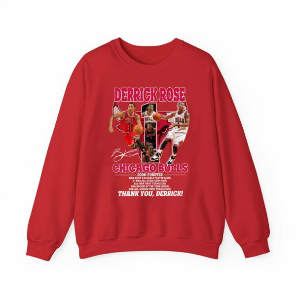 Derrick Rose Bulls 2008 Forever Thank You Shirt 2