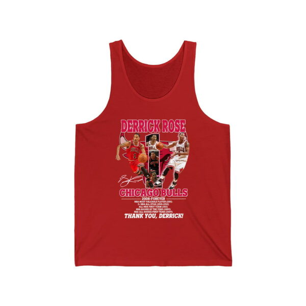 Derrick Rose Bulls 2008 Forever Thank You Shirt 4