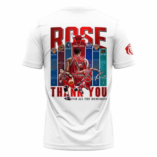 Derrick Rose Thank You For All The Memories Shirt