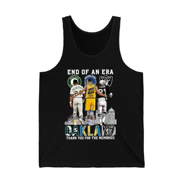 End Of An Era Henderson Curry Brown Oakland Thank You For The Memories Shirt 3