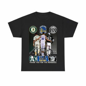 Henderson Curry Allen Oakland Sports Thank You For The Memories Shirt