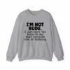 Im Not Rude Hoodie 3