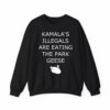 Kamalas Illegals Are Eating The Park Geese Goose Shirt 2