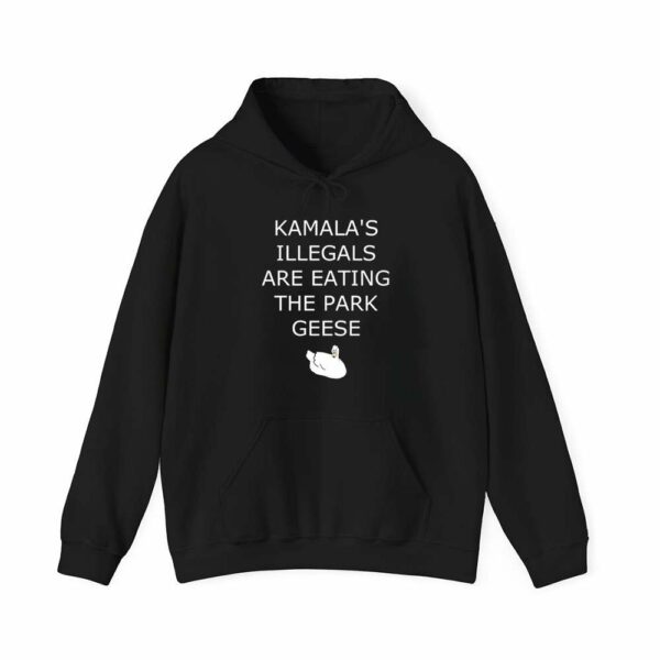 Kamalas Illegals Are Eating The Park Geese Goose Shirt 3