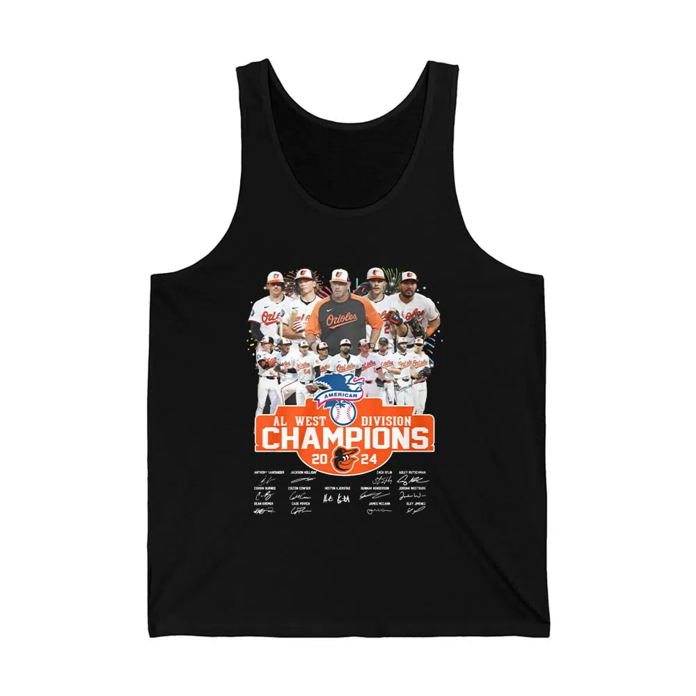 Orioles Al West Division Champions 2024 Shirt 4