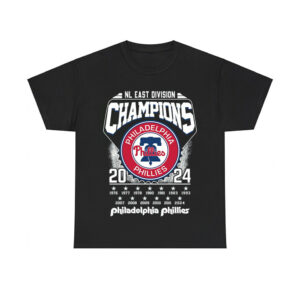 Phillies NL East Division Champions 2024 Shirt