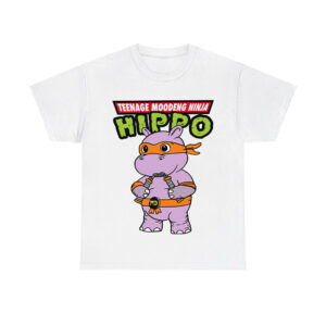 Teenage Moodeng Ninja Hippo Shirt