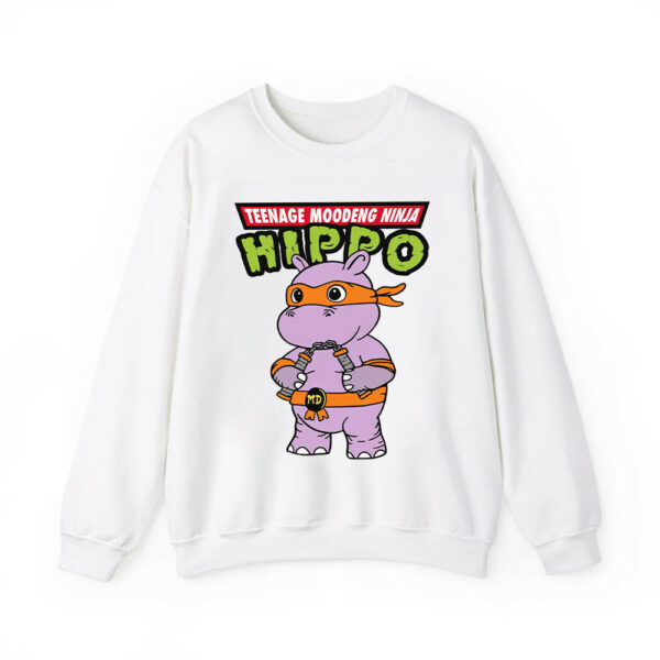 Teenage Moodeng Ninja Hippo Shirt 3