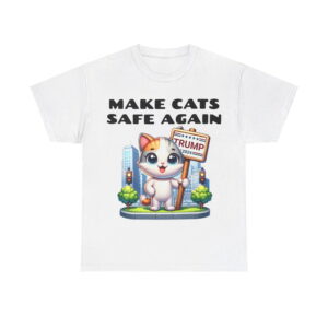 Trump 2024 Make Cats Safe Again Shirt