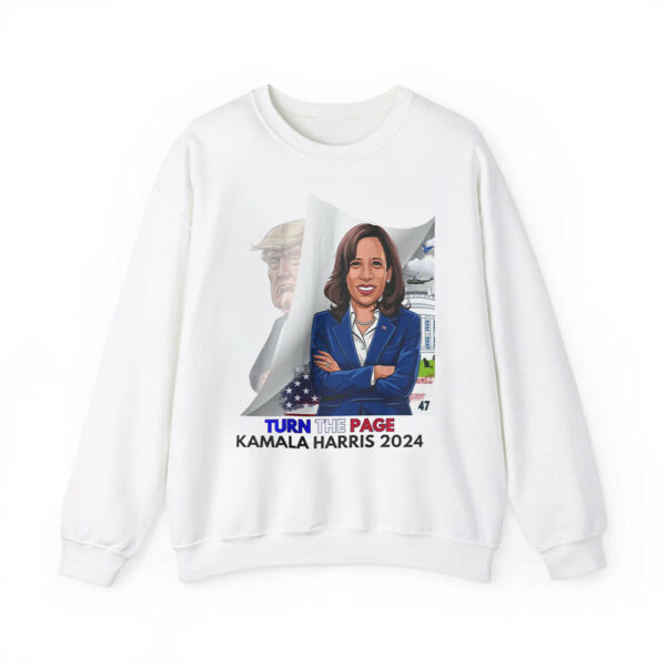 Turn The Page Kamala Harris 2024 Shirt 4