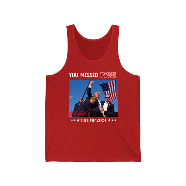 You Missed Twice Fight Trump 2024 Shirt 4