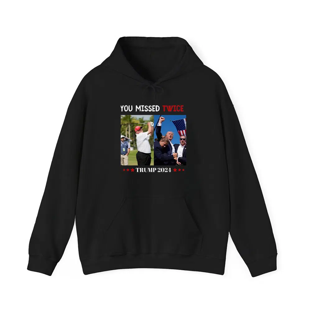 You Missed Twice Florida Golf Trump 2024 Shirt 3