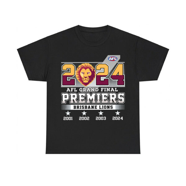 2024 AFL Grand Final Premiers Lions Shirt