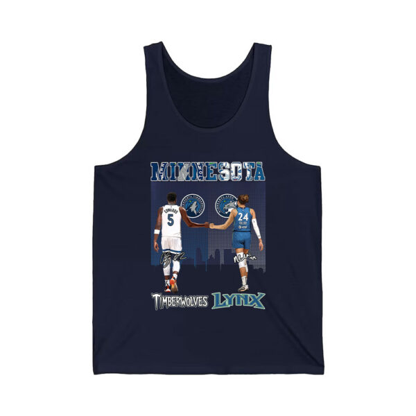 Anthony Edwards Napheesa Collier Timberwolves Lynx Shirt 2