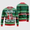 Black Santa All I Want For Christmas Is Justice For Black Lives Ugly Christmas Sweater