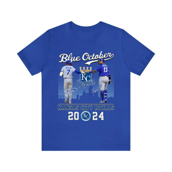 Blue October Royals Witt Jr Perez 2024 Shirt