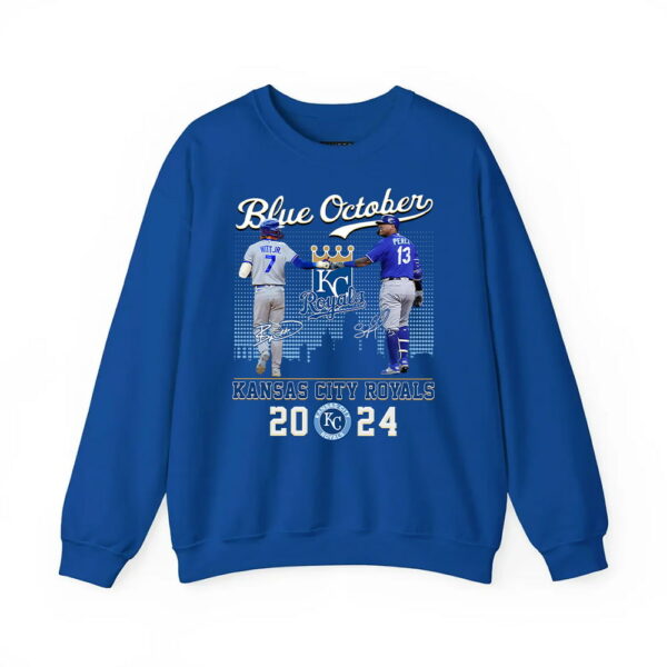 Blue October Royals Witt Jr Perez 2024 Shirt 3