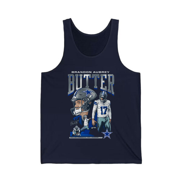 Brandon Aubrey 17 Kicker Butter Cowboys Shirt 2