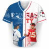 Chiefs Royals Perez Witt Jr Mahomes Kelce Baseball Jersey