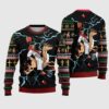 Christian Riding Reindeer Ugly Christmas Sweater