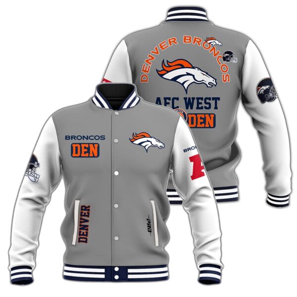 Courtland Sutton Broncos AFC West Baseball Jacket