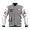 Courtland Sutton Broncos AFC West Baseball Jacket 2