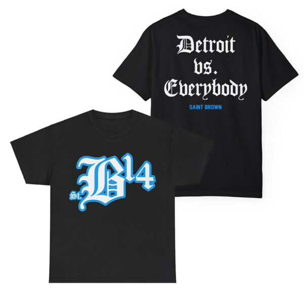 Detroit Vs Everybody St Brown Shirt