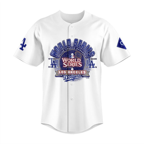 Dodgers 2024 National League Champions World Series Baseball Jersey