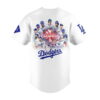 Dodgers 2024 National League Champions World Series Baseball Jersey