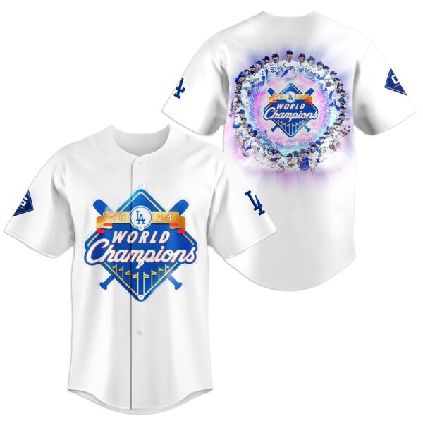 Dodgers 2024 World Series Champions Jersey