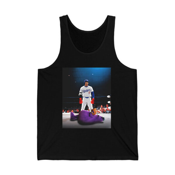 Dodgers Shohei Ohtani Down Goes Grimace Shirt 3