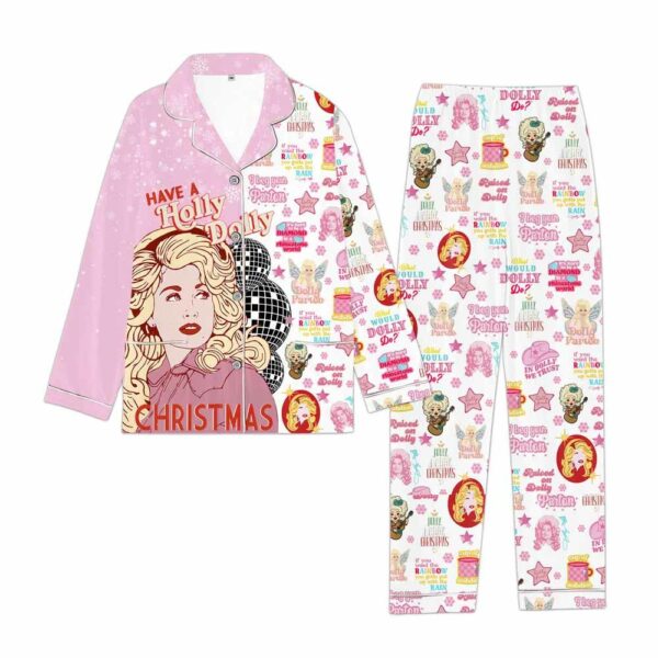 Dolly Parton Have A Holly Dolly Pajamas Set