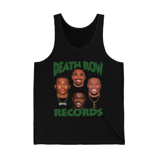 Eagles Death Row Records AJ Brown Jalen Hurts Devonta Smith Saquon Barkley Shirt 4