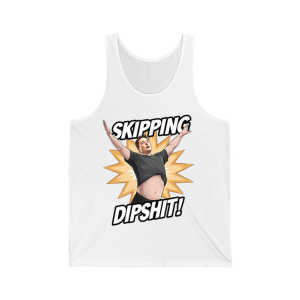 Elon Musk Skipping Dipshit Shirt 2