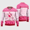 Flamingo Playing Guitar Ugly Christmas Sweater