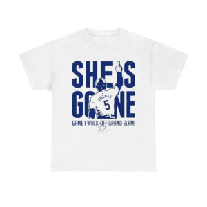 Freddie Freeman She Is Gone Game 1 Walk-Off Grand Slam Shirt