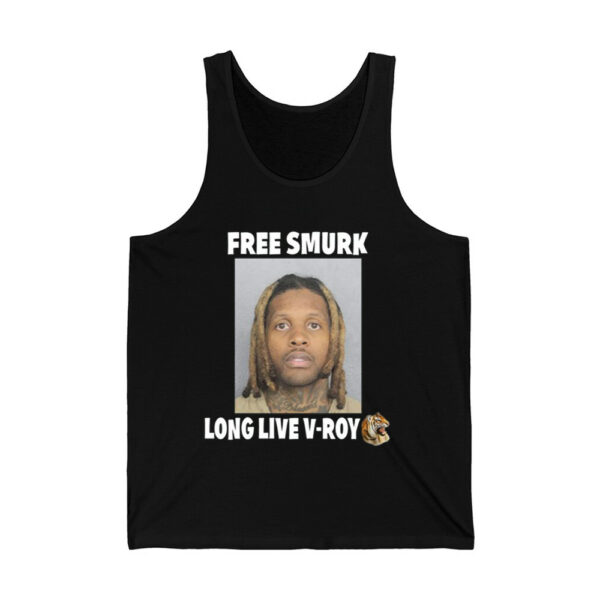 Free Smurk Long Live V Roy Lil Durk Mugshot Shirt 3