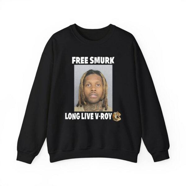 Free Smurk Long Live V Roy Lil Durk Mugshot Shirt 4