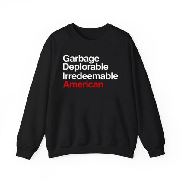 Garbage Deplorable Irredeemable American Shirt 2