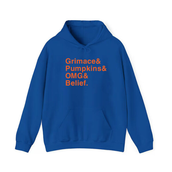 Grimace Pumpkins OMG Belief Shirt 2