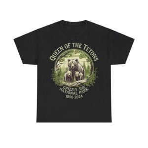 Grizzly 399 Queen Of The Tetons National Park 1996-2024 Shirt