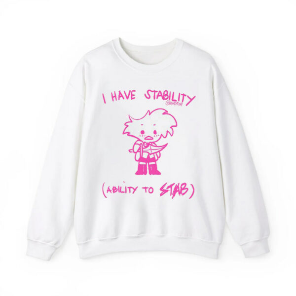 I Have Stability Ability To Stab Angel Dust Fanart Shirt 3