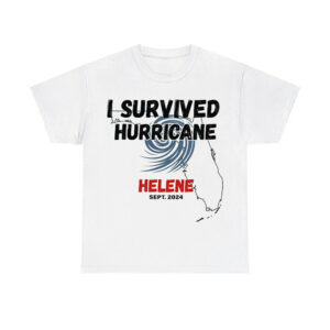 I Survived Hurricane Helene Florida Sept 2024 Shirt