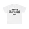 I Survived Renjun Hiatus April October 2024 Shirt