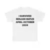 I Survived Renjun Hiatus April October 2024 Shirt