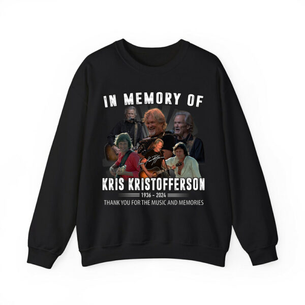 In Me Memory Of Kris Kristofferson 1936 2024 Thank You For The Music And Memories Shirt 3